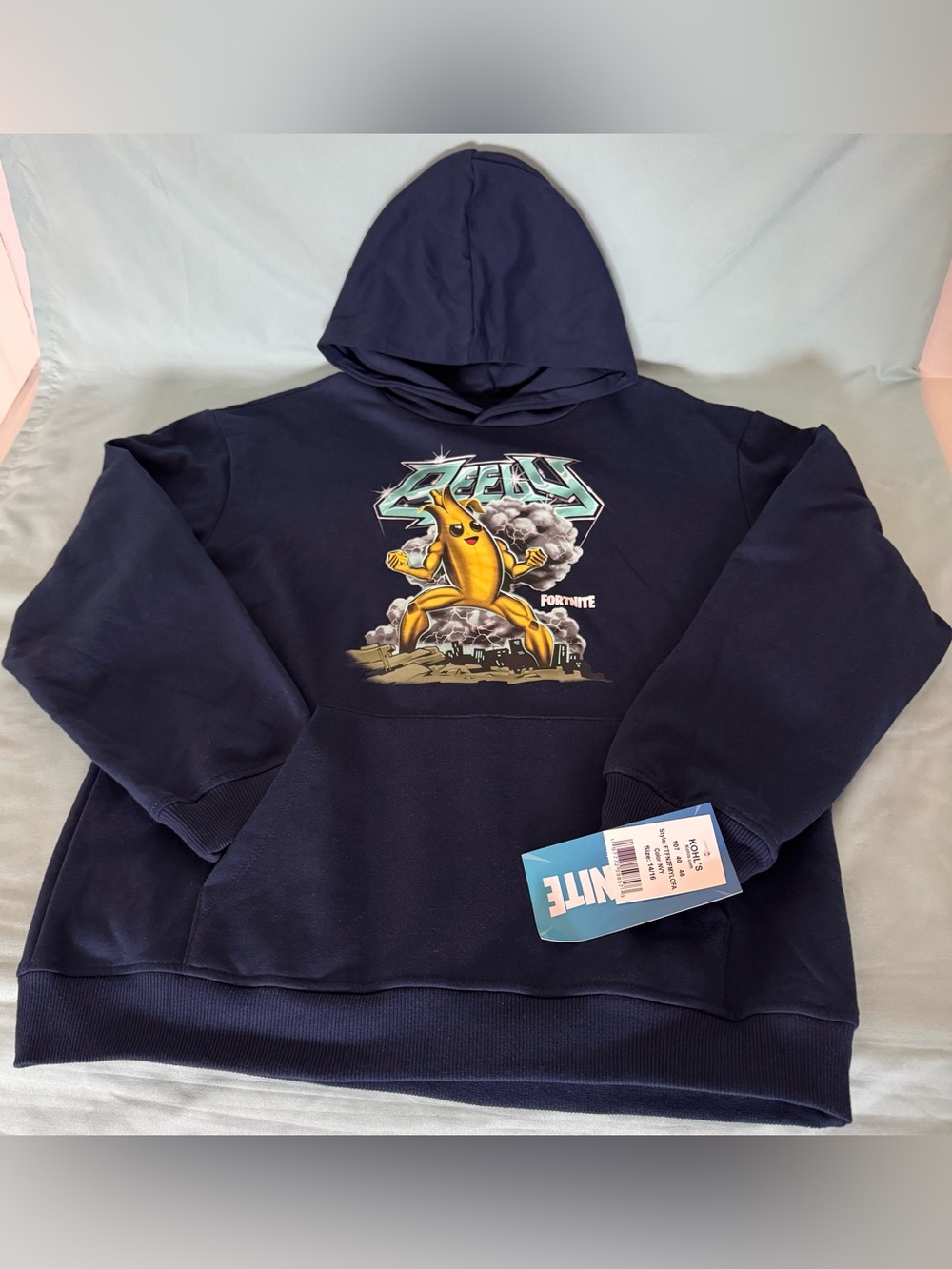 Boys Fortnite Peely Scene Graphic Hoodie